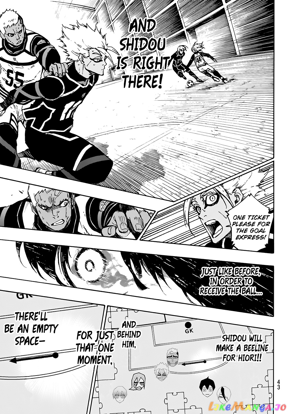 Blue Lock Chapter 102 image 05